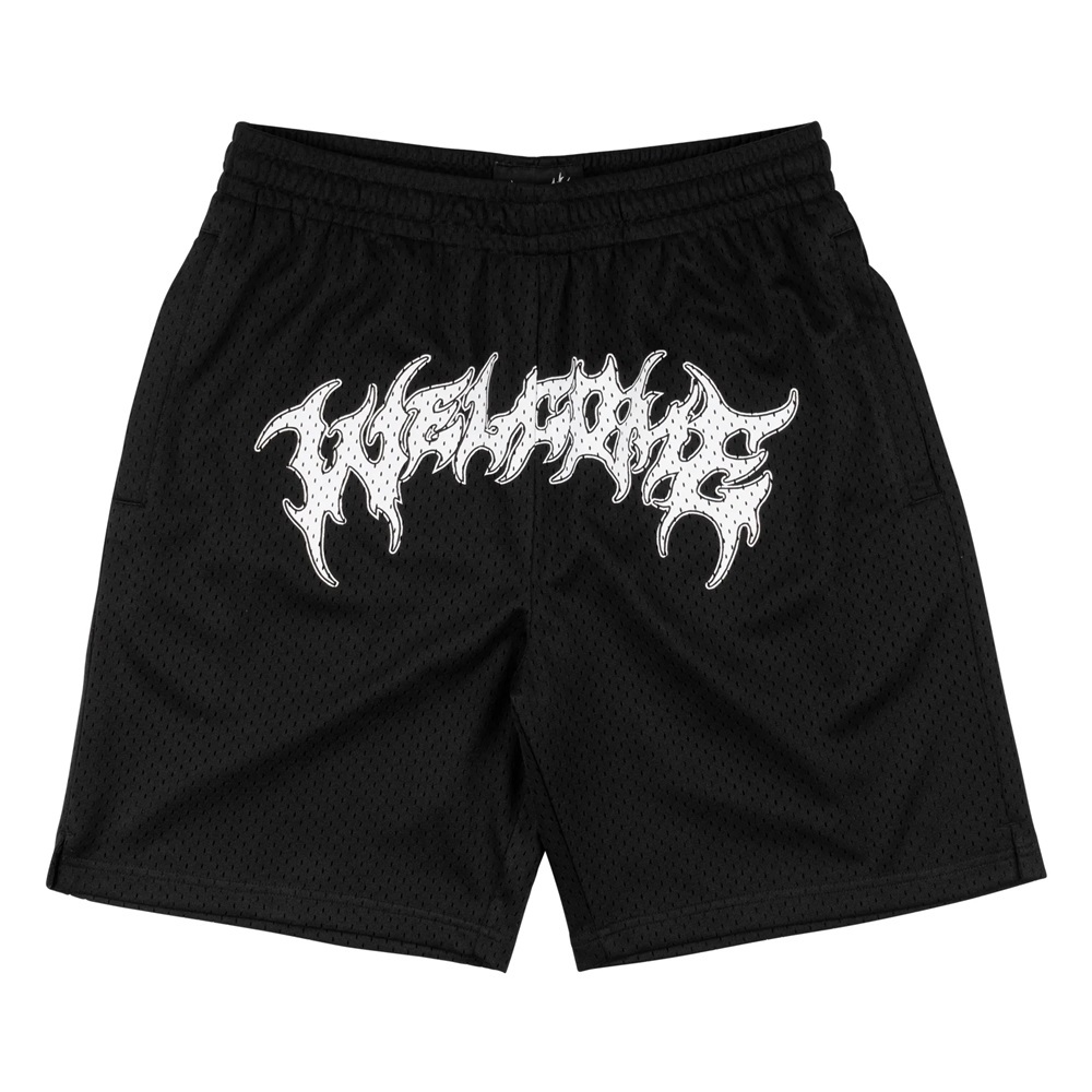 Welcome Skateboards Barb Mesh Black Shorts [Size: XS]