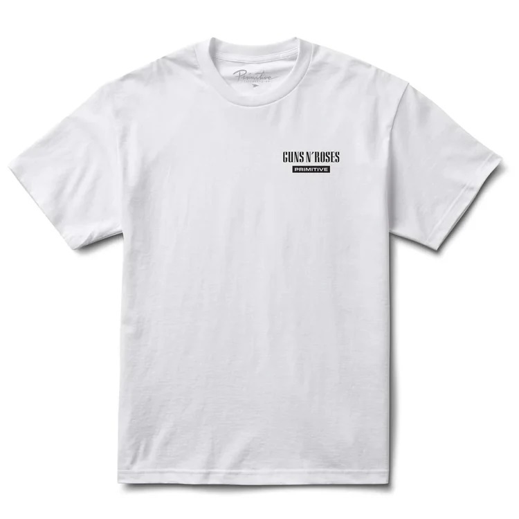 Primitive X Guns N Roses Sunset White T-Shirt [Size: M]
