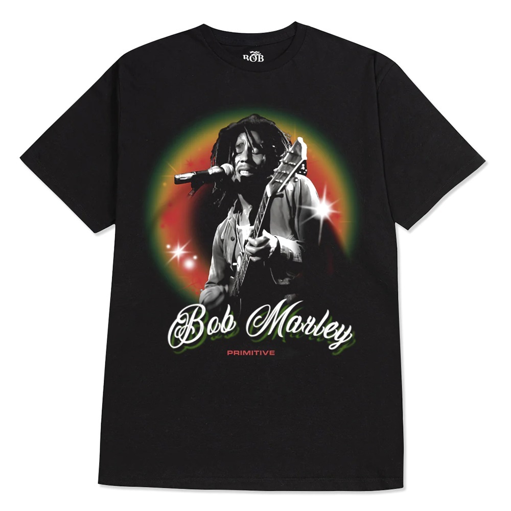 Primitive Bob Marley Dreams Black T-Shirt [Size: M]