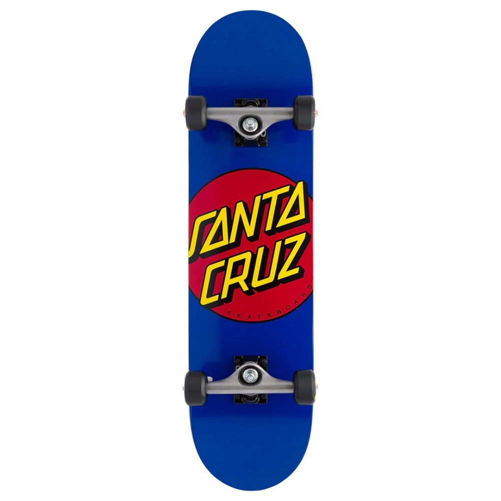 Santa Cruz Classic Dot Full Blue 8.0 Complete Skateboard