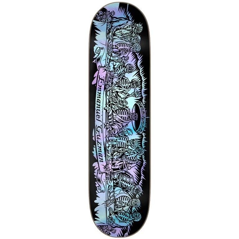 Santa Cruz Guzman 20 Years Dining With The Dead Pro 8.27 Skateboard Deck