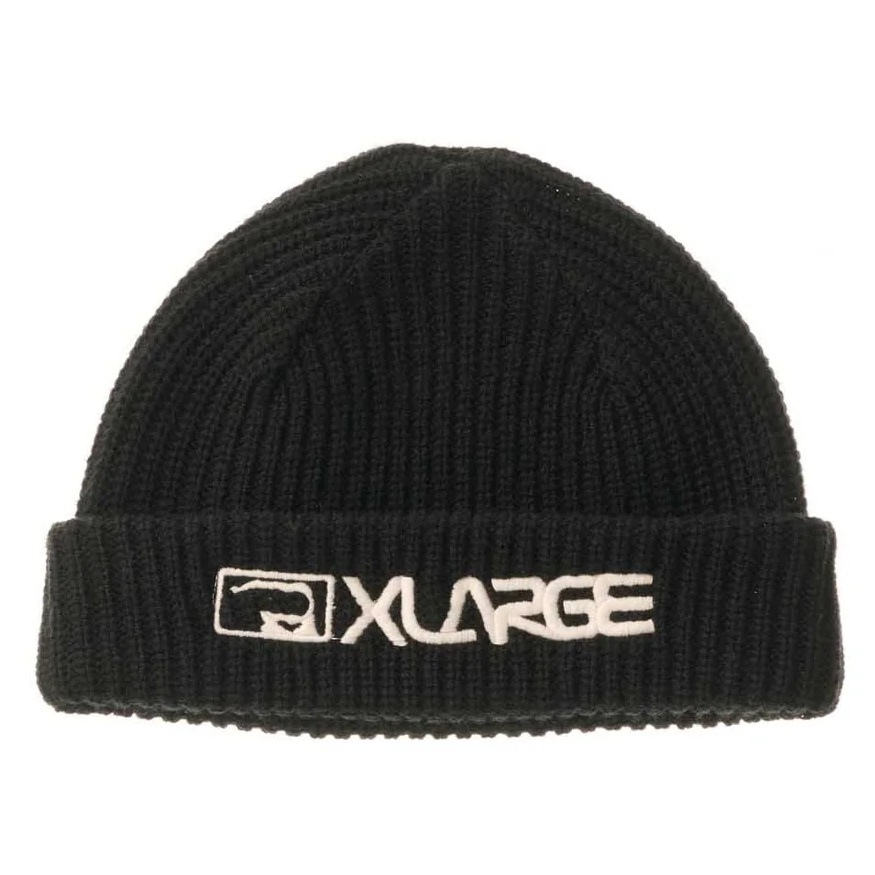 XLarge Two Thousand Low Black Beanie