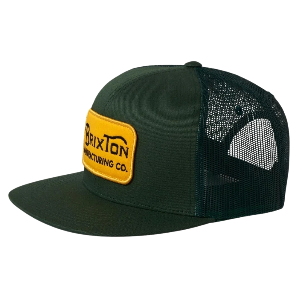 Brixton Grade HP Trekking Green Trucker Hat