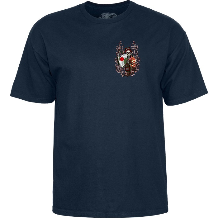 Powell Peralta Sakura Yosozumi Samurai Navy T-Shirt [Size: M]