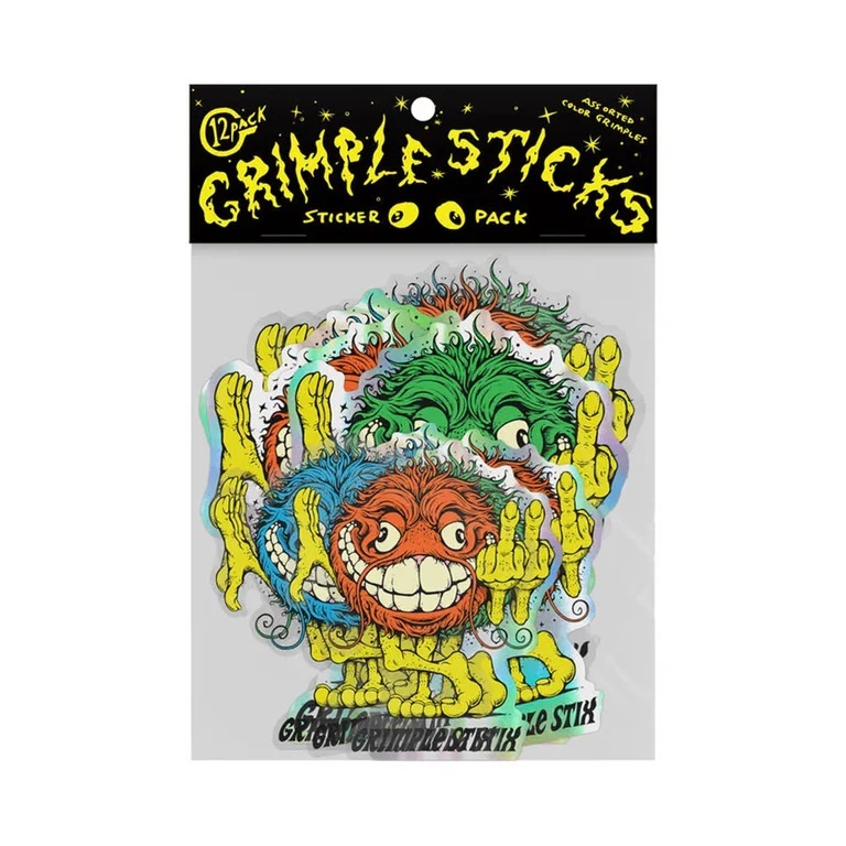 Anti Hero Grimple Stix Asphalt Animal Sticker Pack