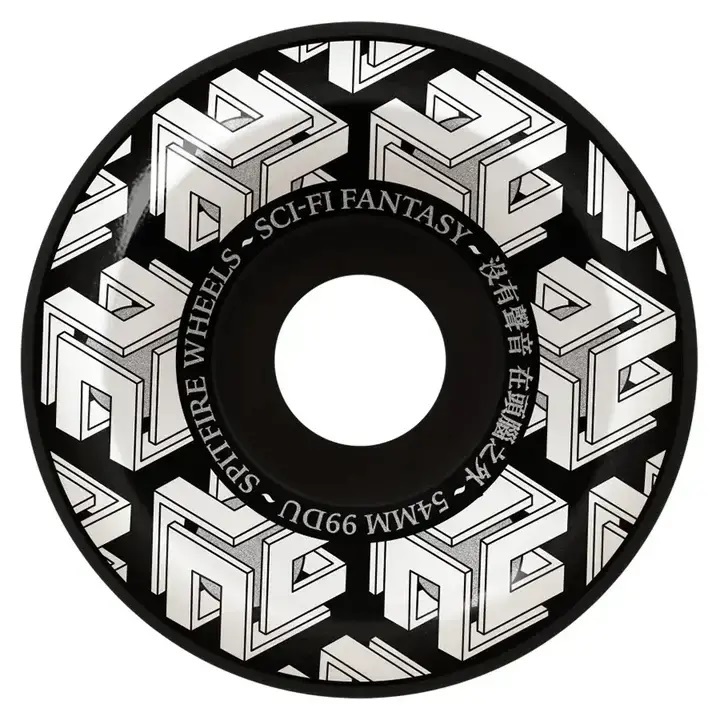 Spitfire Dyson Sci Fi Conical F4 99D 54mm Skateboard Wheels