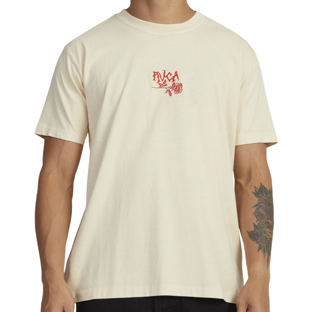 RVCA Roses Latte T-Shirt [Size: S]
