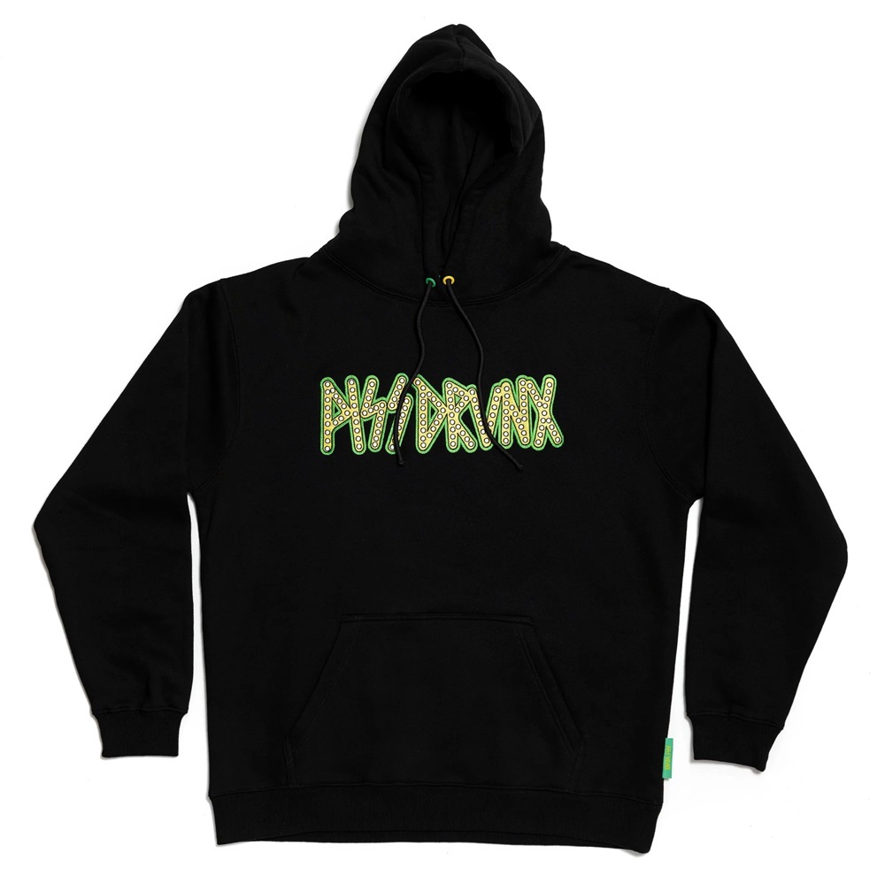 Pissdrunx X Shake Junt Up In Lights Black Hoodie [Size: S]