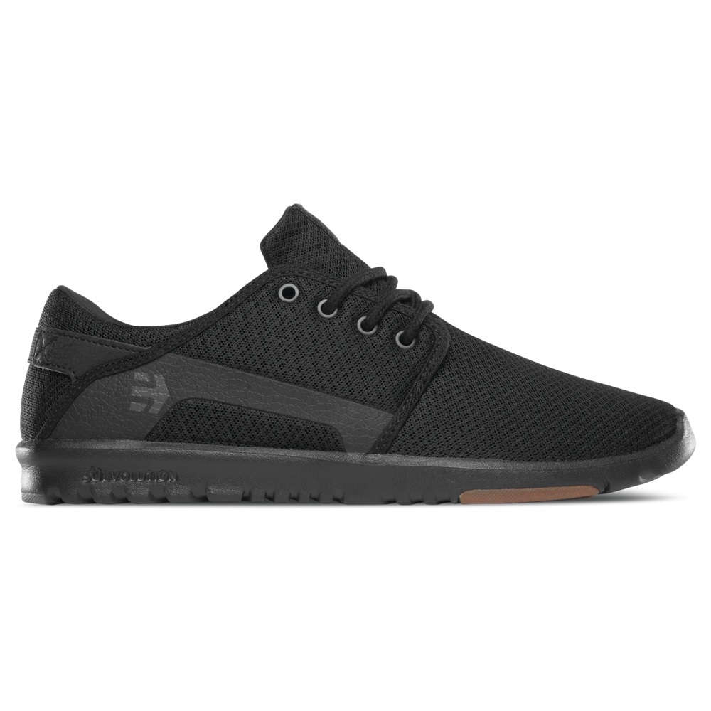 Etnies Scout Black Black Gum Mens Skate Shoes [Size: US 10]