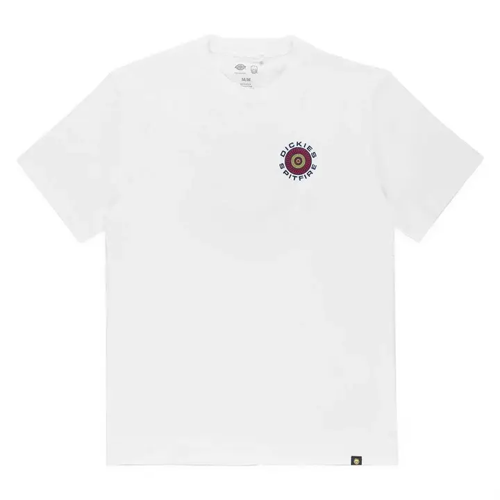 Dickies X Spitfire White T-Shirt [Size: S]