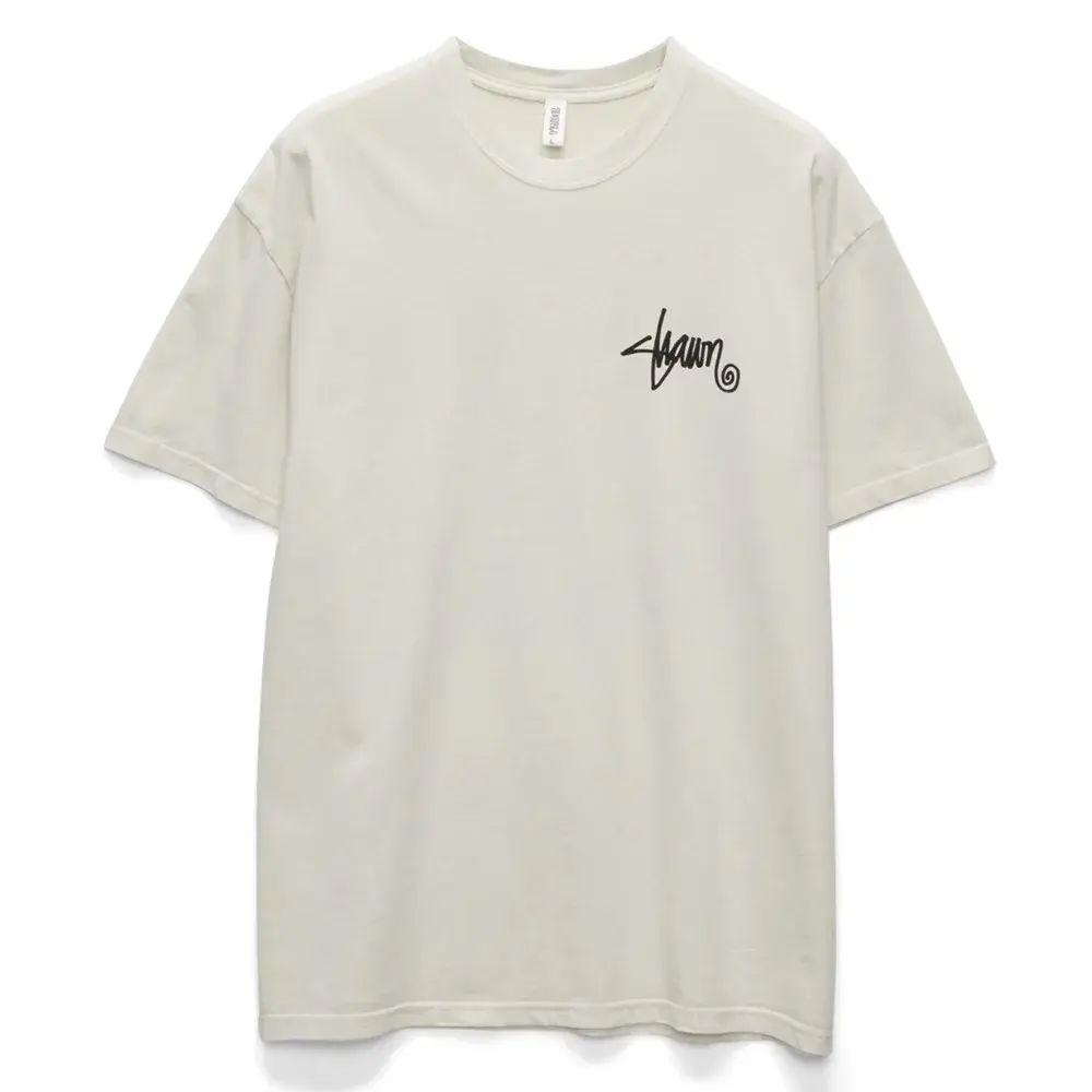 S/Double Roots Dot White T-Shirt [Size: S]