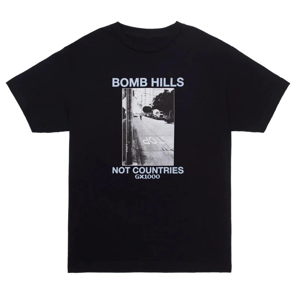 Gx1000 Bomb Hills Black Blue T-Shirt [Size: S]