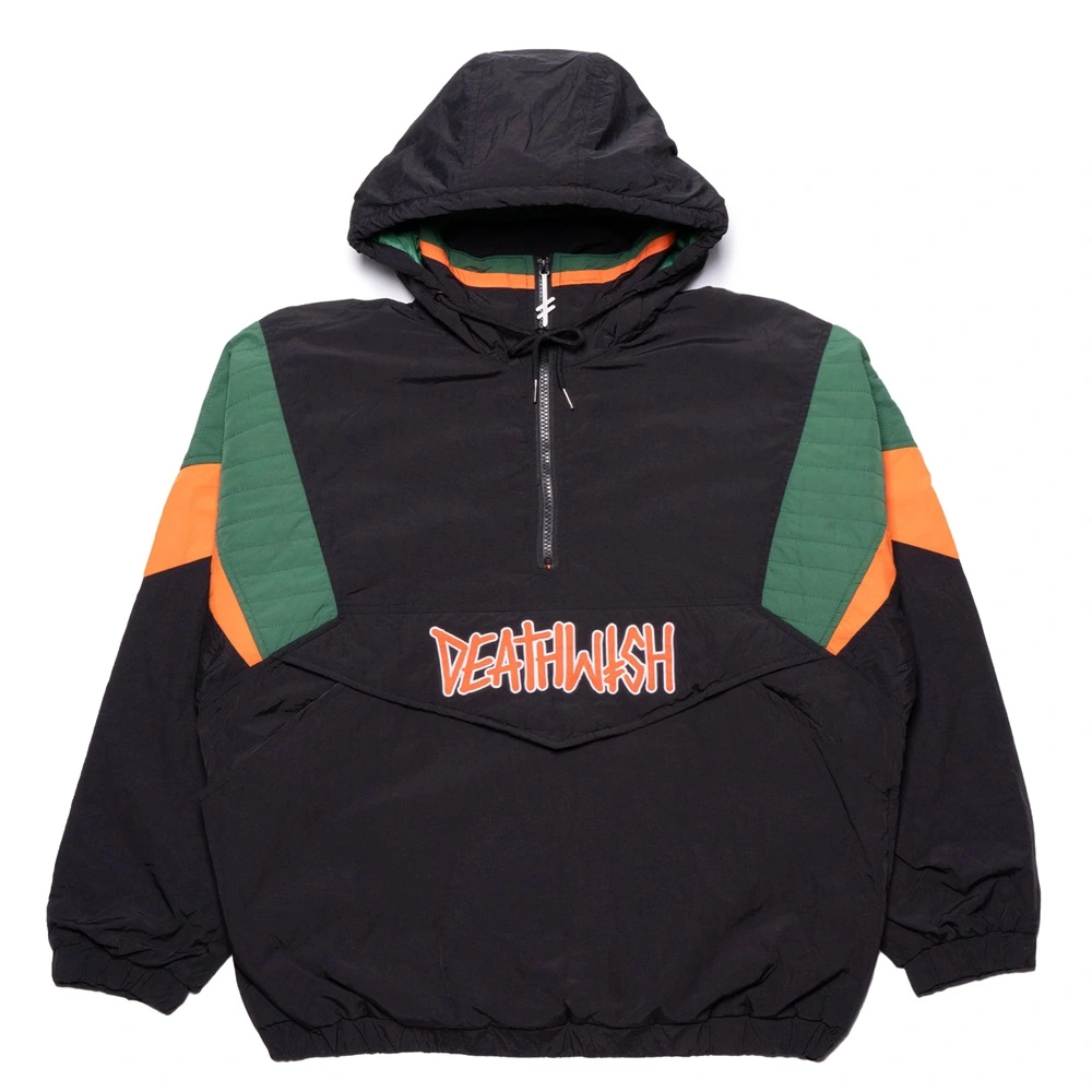 Deathwish University Pullover Hooded Zip Jacket [Size: S]