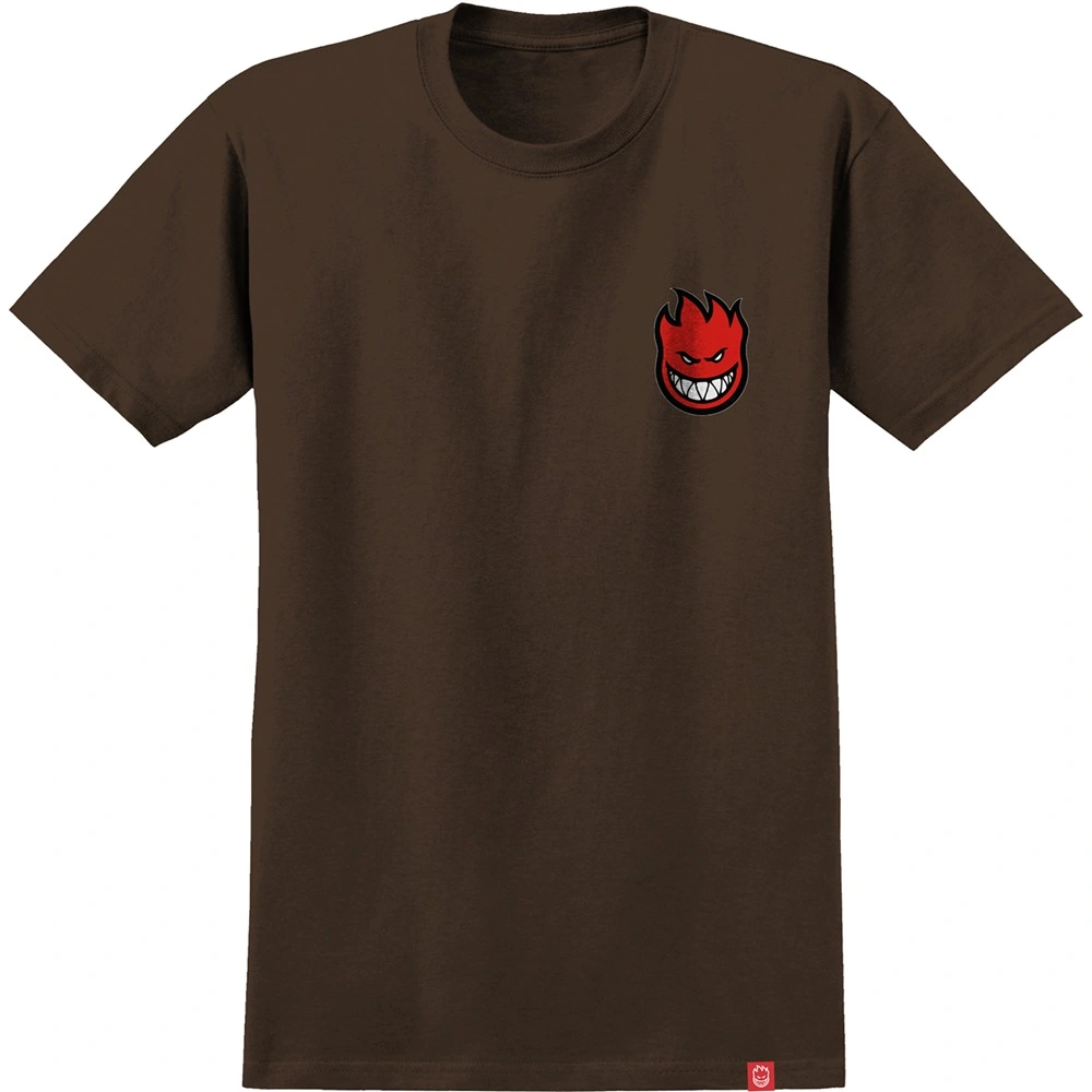 Spitfire Lil Bighead Fill Chocolate T-Shirt [Size: S]