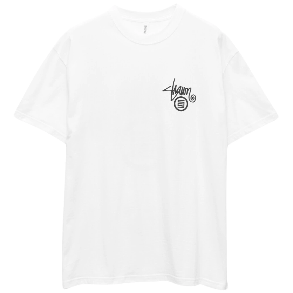 S/Double Shawn Dot White T-Shirt [Size: M]