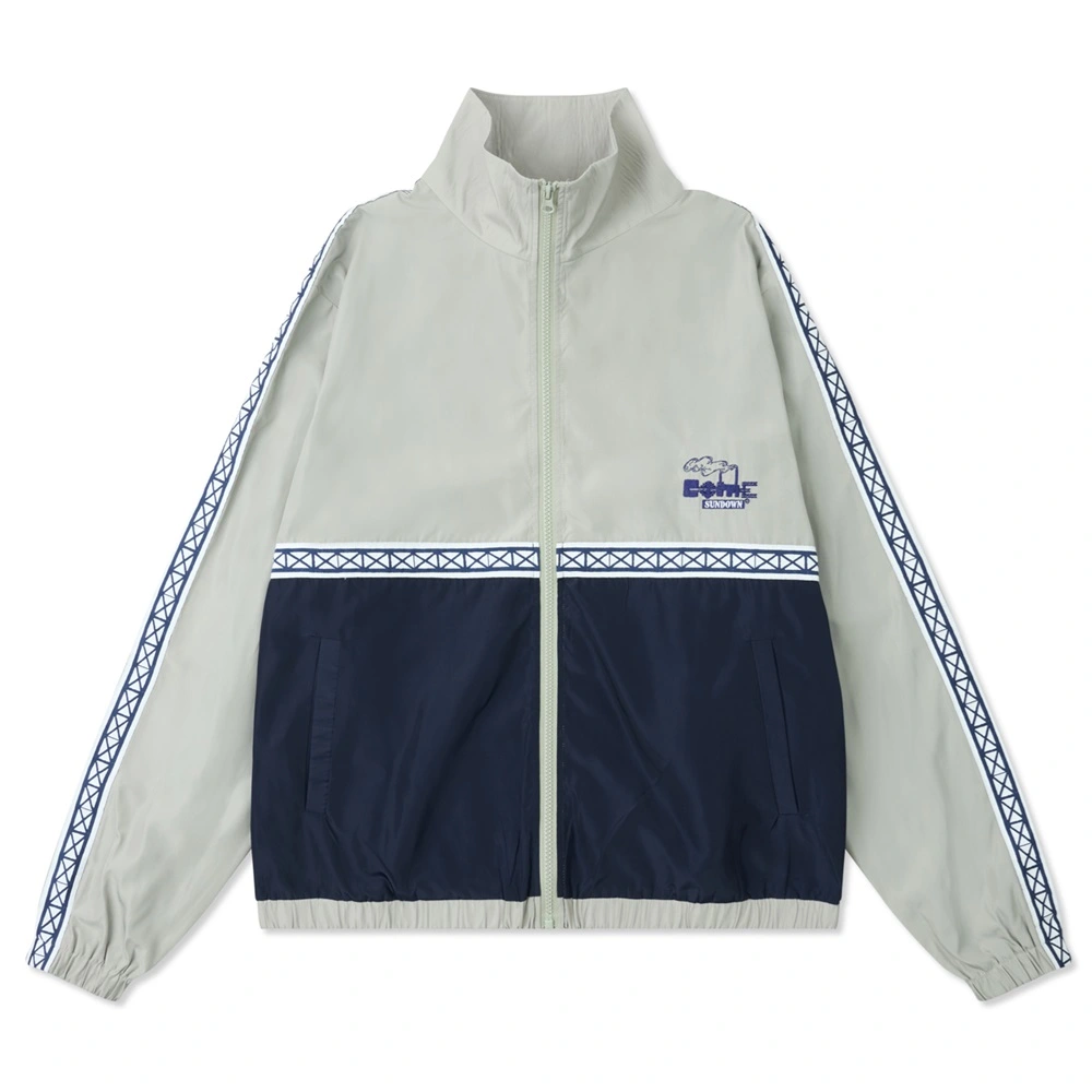 Come Sundown Stacks Grey Navy Jacket [Size: M]
