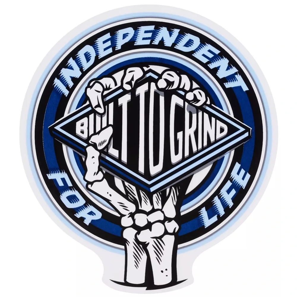 Independent For Life Clutch Sticker [Colour: Blue]