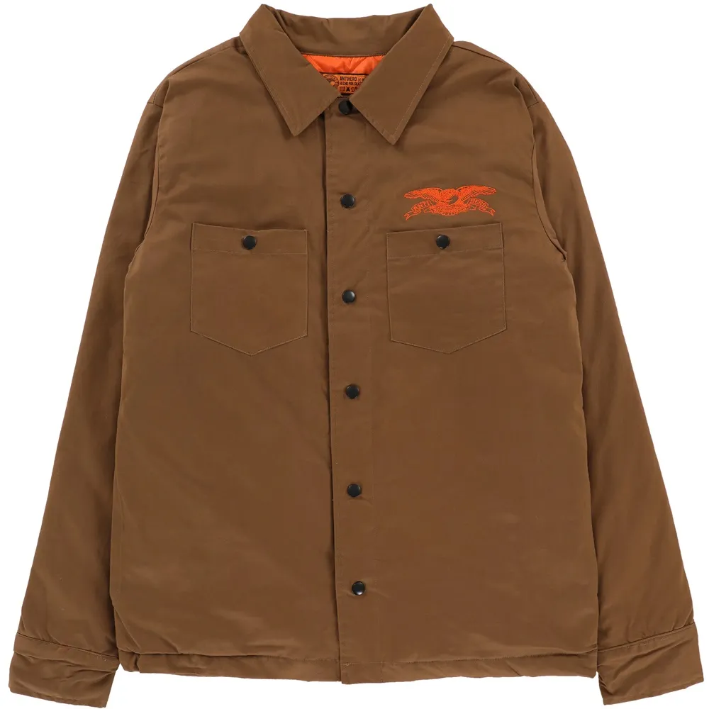 Anti Hero Hecho Por Skate Brown Jacket [Size: S]
