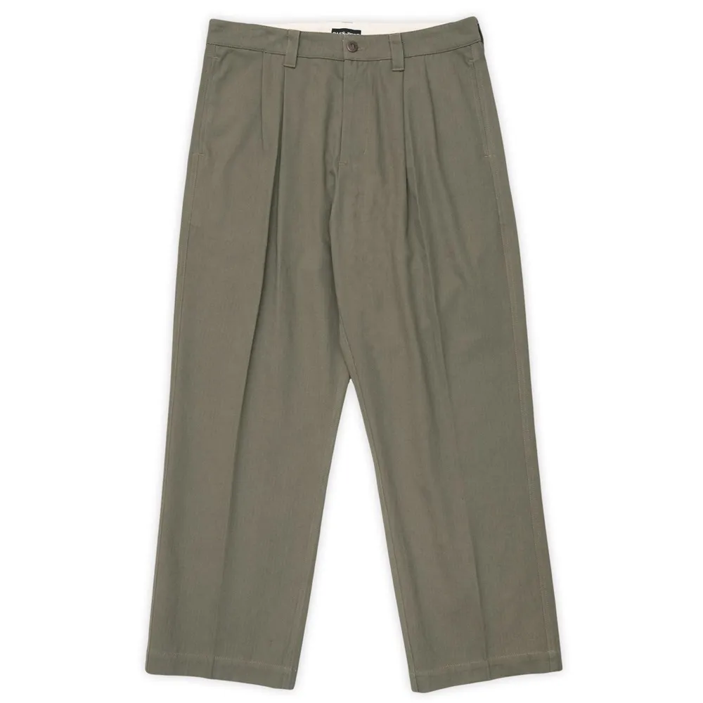 Passport Herringbone Leagues Club Olive Pants [Size: 28]