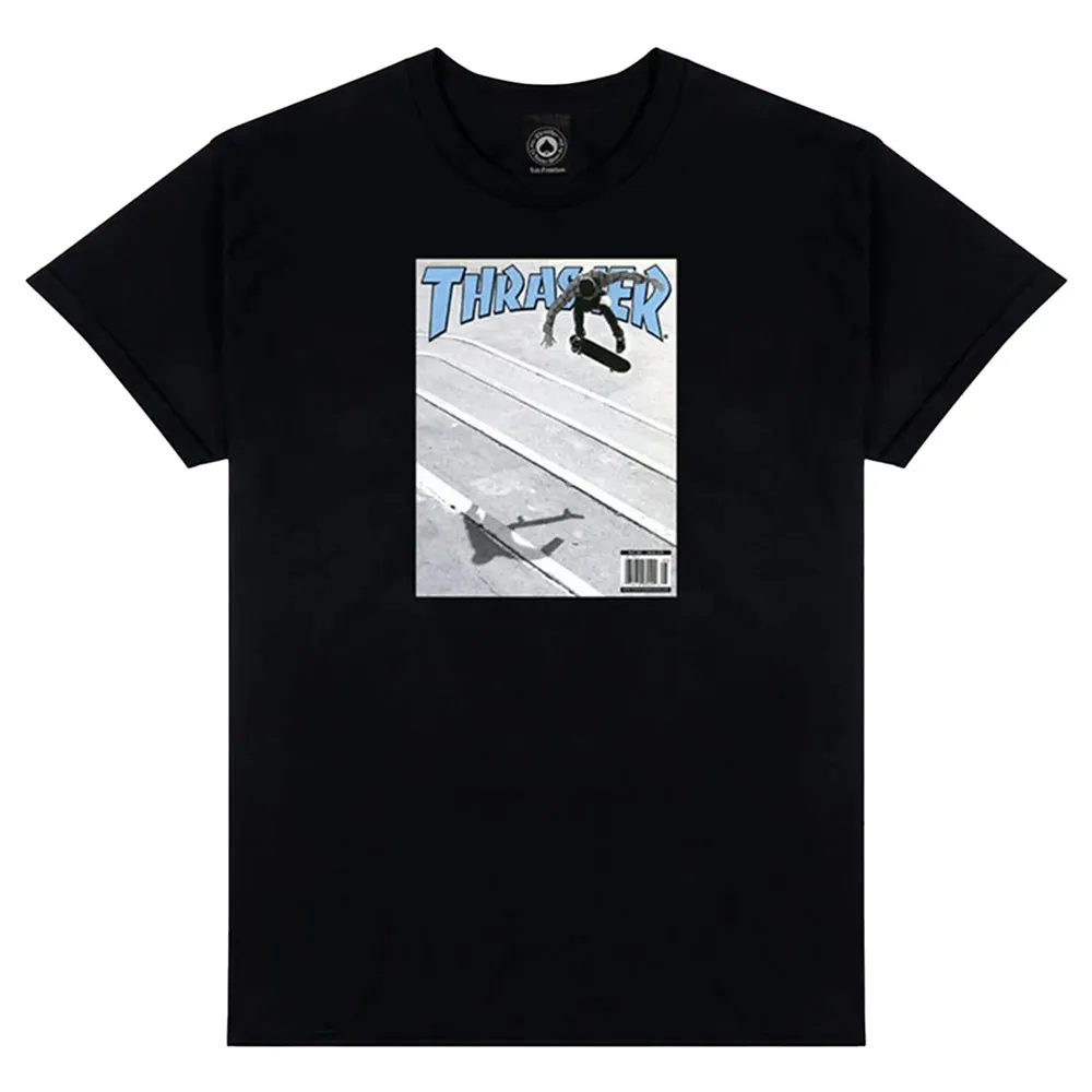 Thrasher Reynolds Cover Black T-Shirt [Size: M]