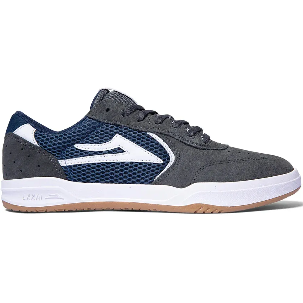 Lakai Atlantic Charcoal Navy Suede Mens Skate Shoes [Size: US 9]