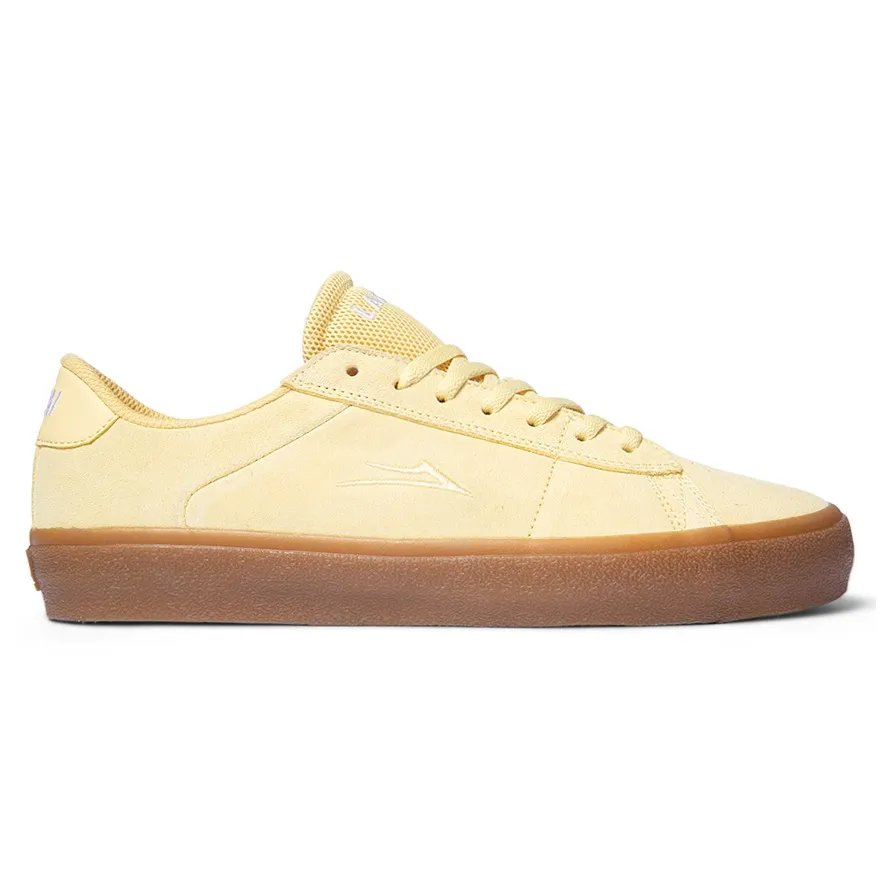 Lakai Newport Light Yellow Suede Mens Skate Shoes [Size: US 9]