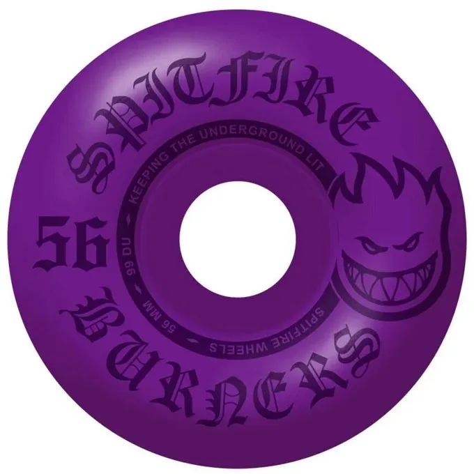 Spitfire Burner Purple 99D 56mm Skateboard Wheels