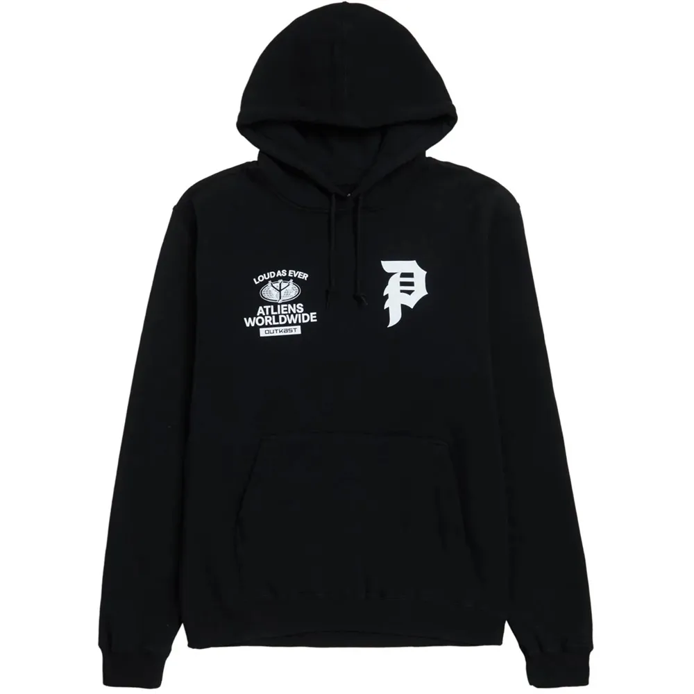 Primitive X Outkast Glow Black Hoodie [Size: M]