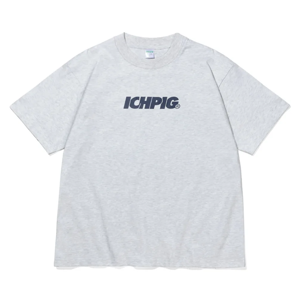 Ichpig Sprinters White Grey Marle T-Shirt [Size: M]