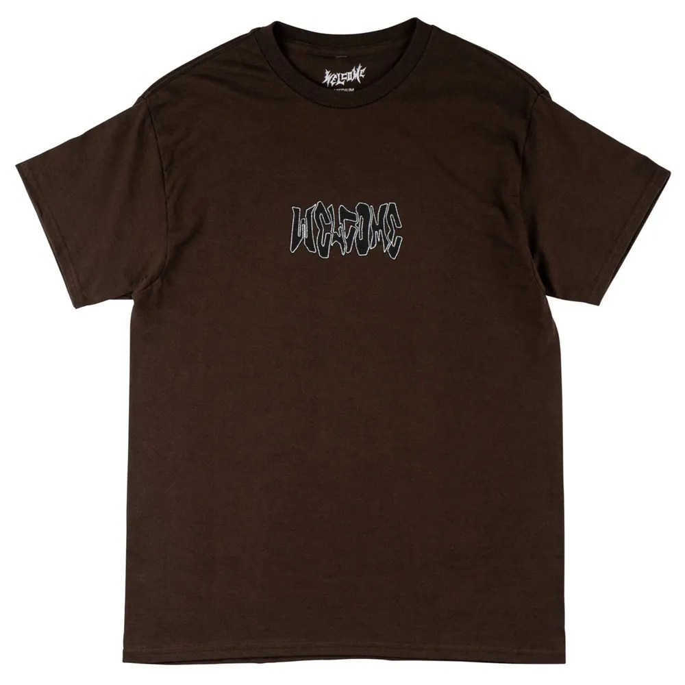 Welcome Skateboards Nephilim Dark Chocolate T-Shirt [Size: L]