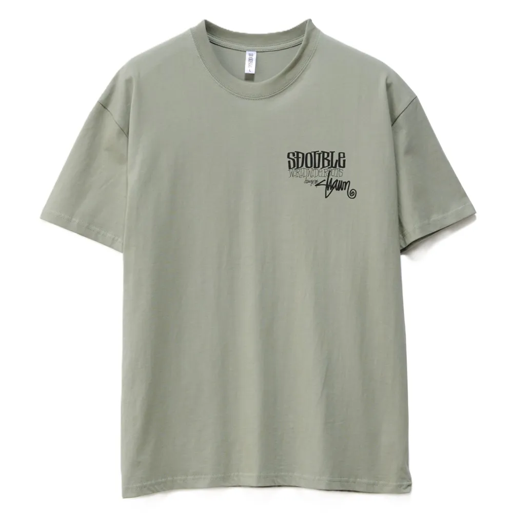 S/Double World Wide Roots Seagrass T-Shirt [Size: S]