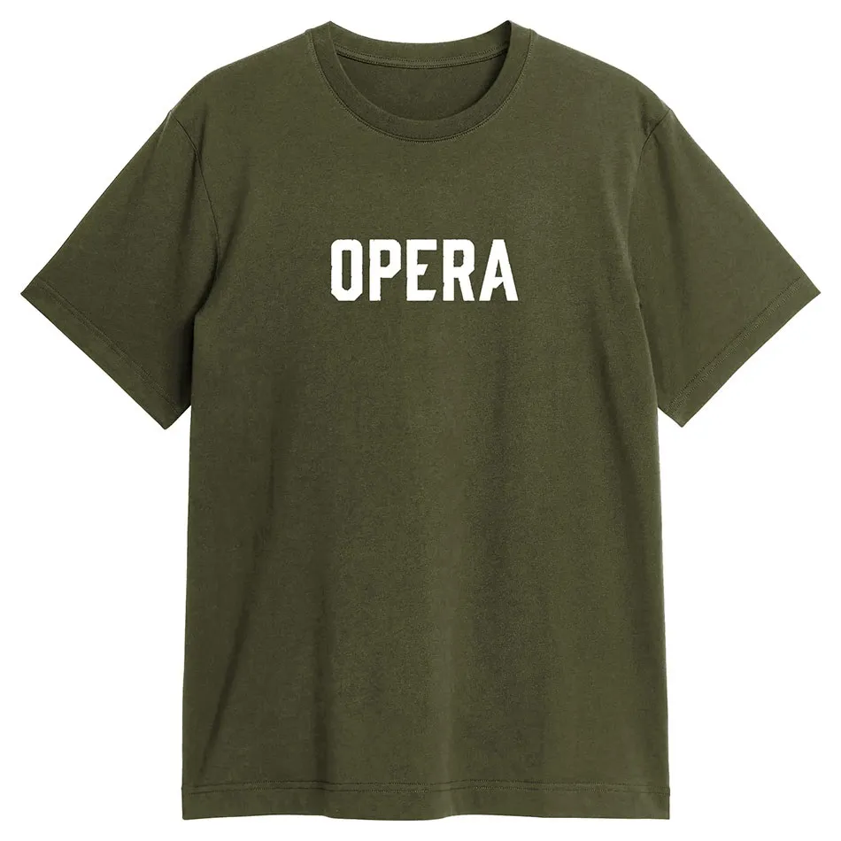 Opera Font Premium Military Green T-Shirt [Size: M]