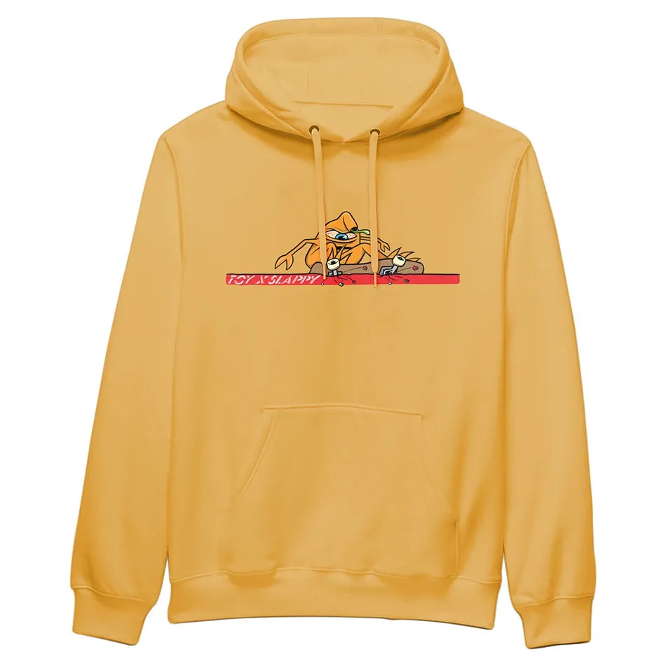 Slappy X Toy Machine Peach Hoodie [Size: M]