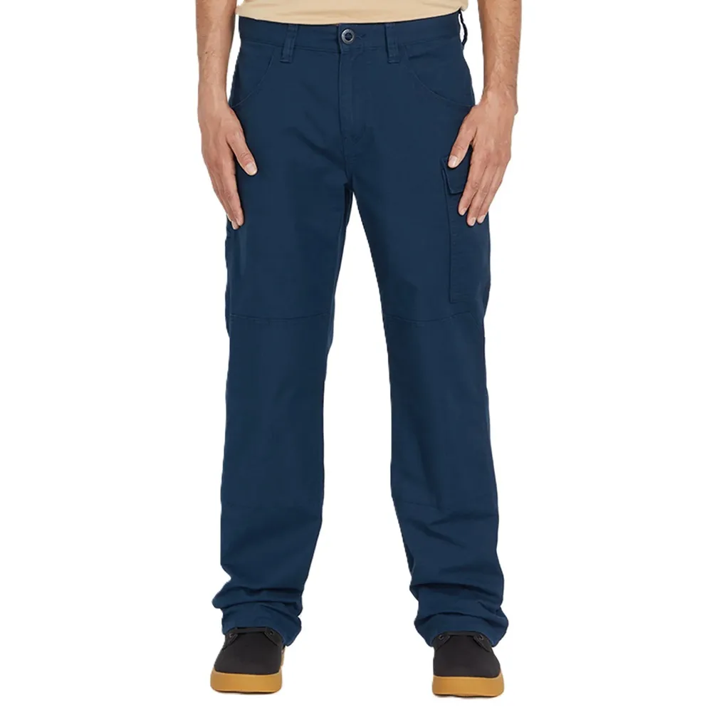 Volcom Caliper Relaxed Work Navy Pants [Size: 32]