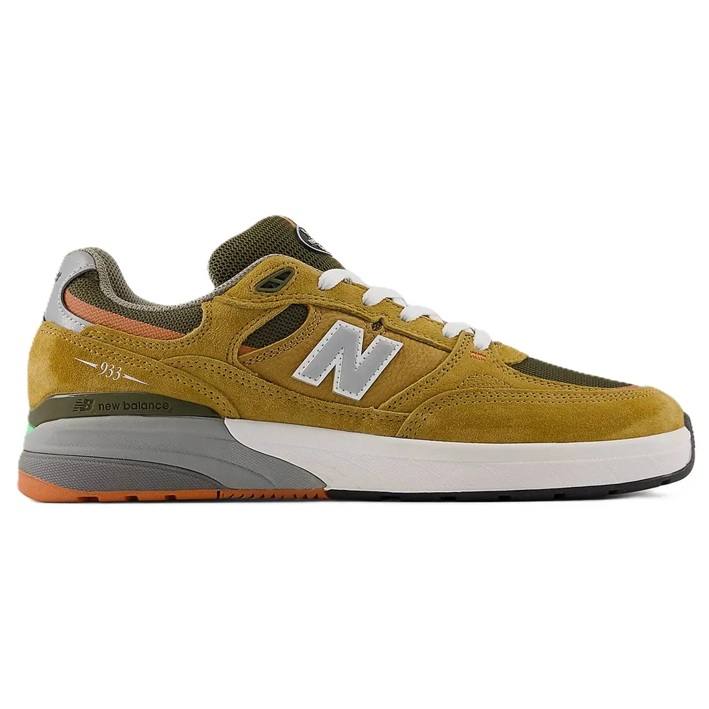 New Balance Reynolds NM933MNO Camel Dark Brown Mens Skate Shoes [Size: US 8]