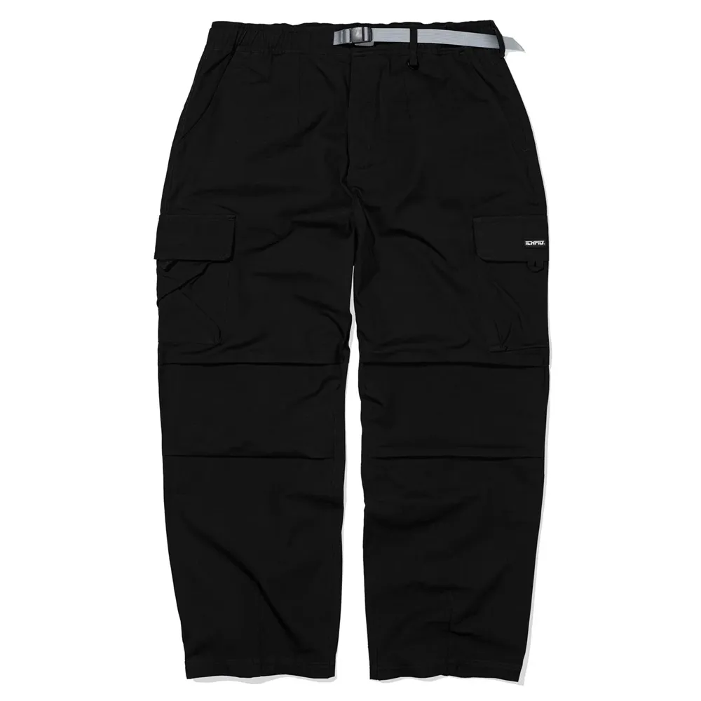 Ichpig Ripstop Black Cargo Pants [Size: S]