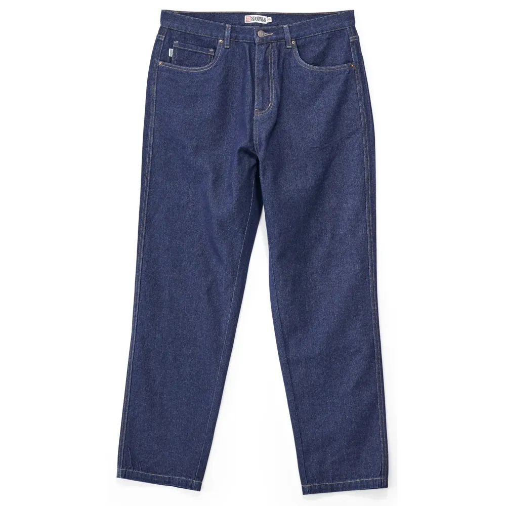 S/Double Denim Standard One Wash Jeans [Size: 30]