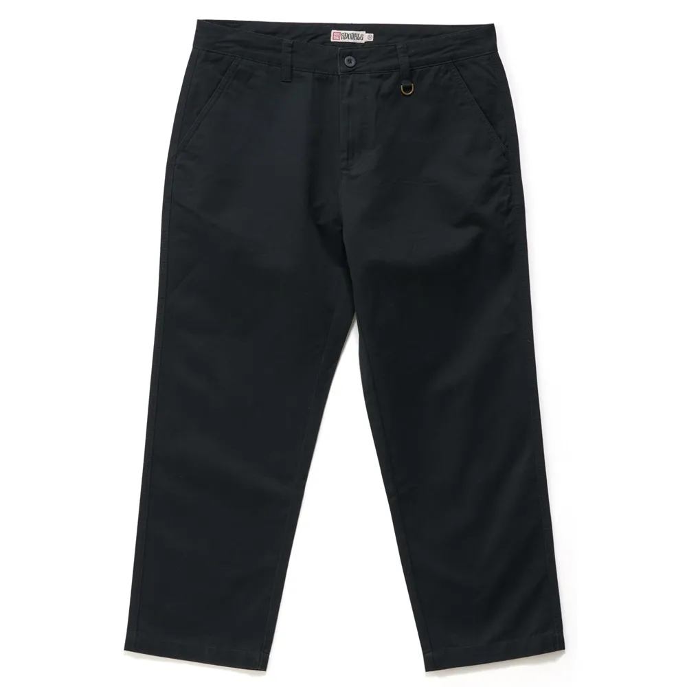 S/Double Chino Twill Black Pants [Size: 30]