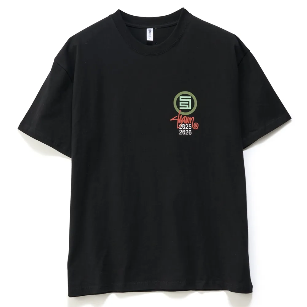 S/Double 25/26 Black T-Shirt [Size: S]