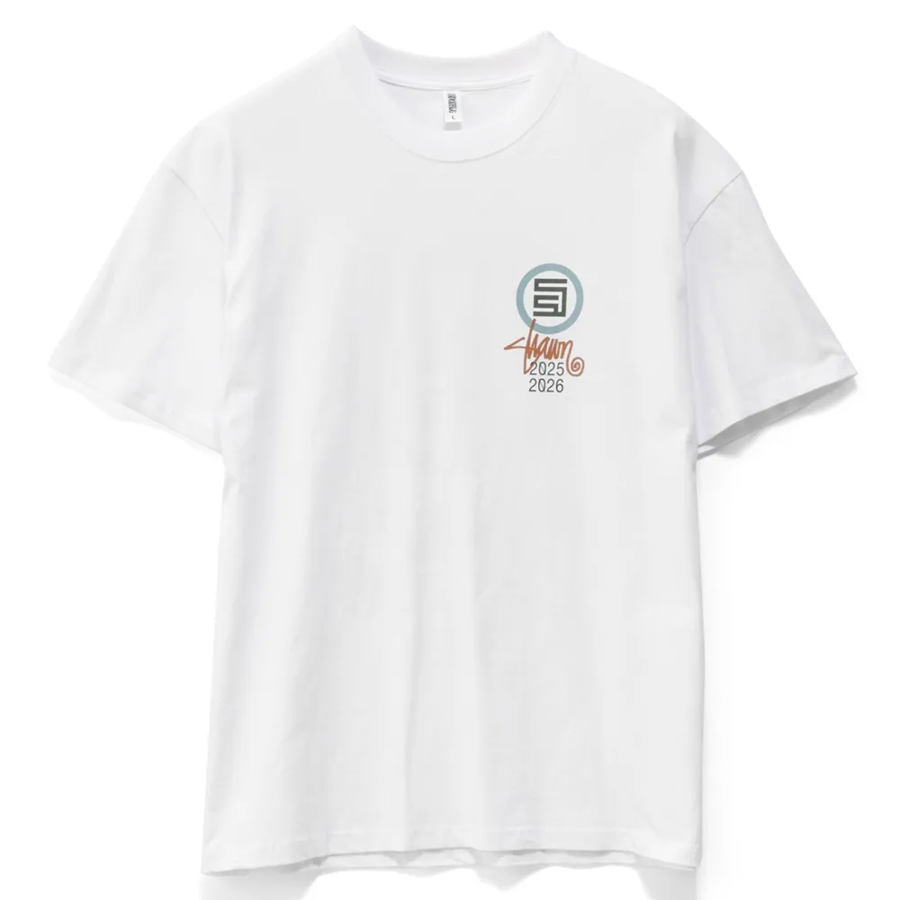 S/Double 25/26 White T-Shirt [Size: M]