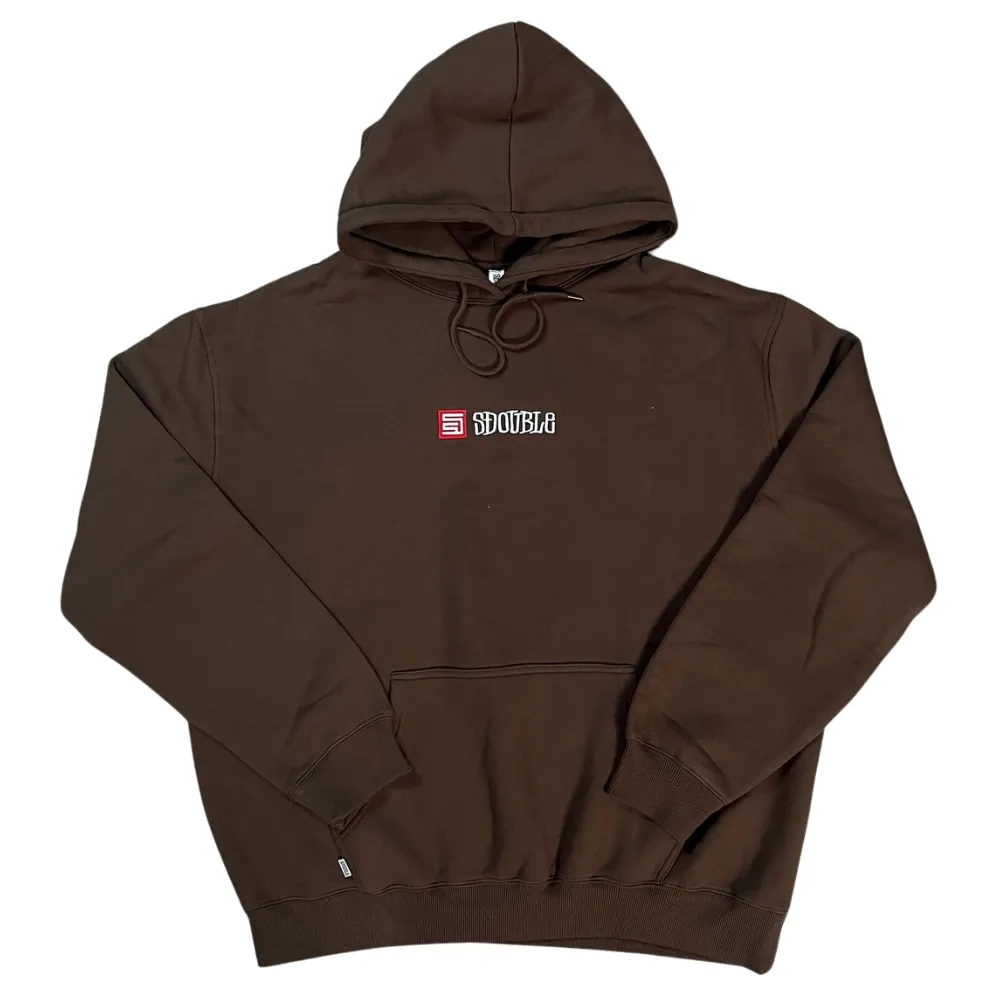 S/Double S Cube Block Chocolate Hoodie [Size: M]