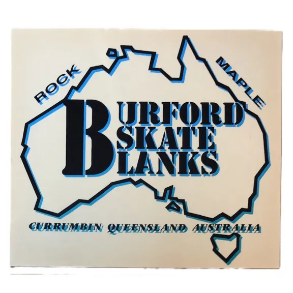 Cockroach X Burford Sticker [Colour: Blue]