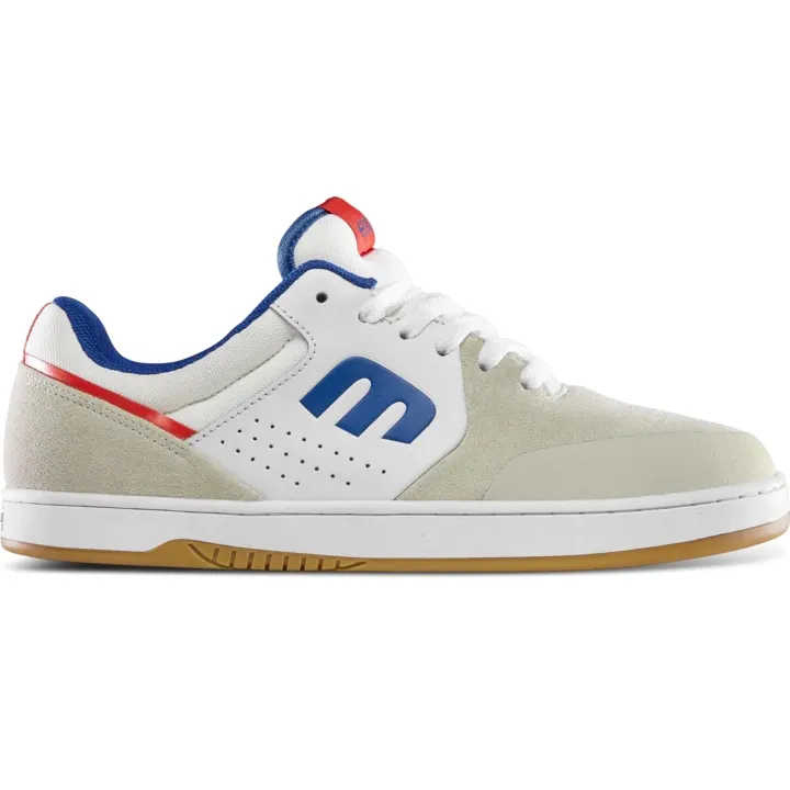 Etnies Marana Michelin White Blue Red Mens Skate Shoes [Size: US 9]