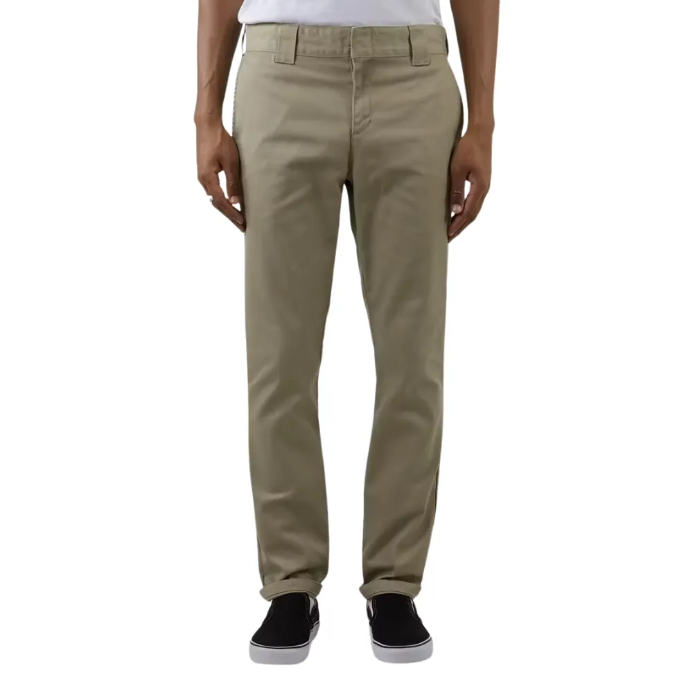 Dickies WE872 Slim Tapered Khaki Pants [Size: 28]
