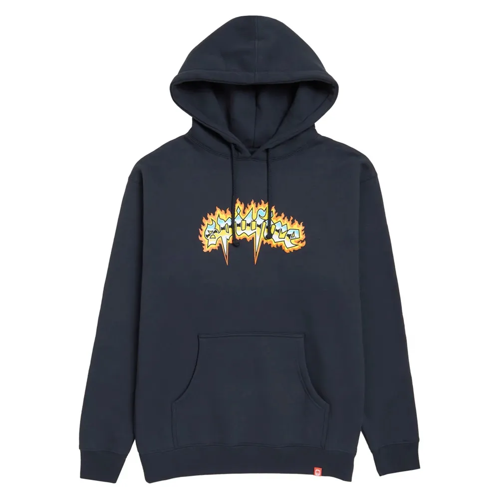 Spitfire Chrome Venom Navy Hoodie [Size: M]