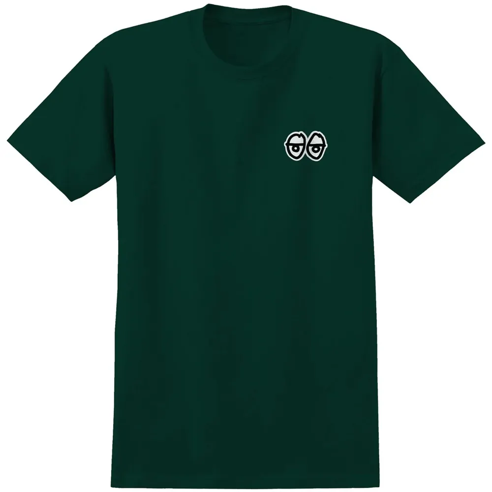 Krooked Strait Eyes Forest Black White T-Shirt [Size: M]