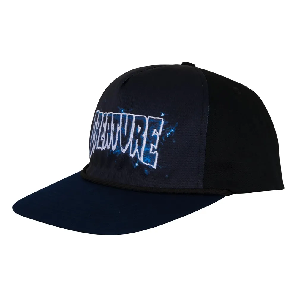 Creature Inferno Navy Snapback Hat