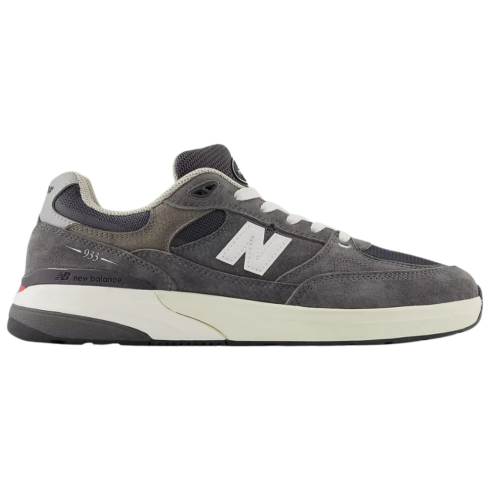 New Balance Reynolds NM933GDY Dark Grey White Mens Skate Shoes [Size: US 8]