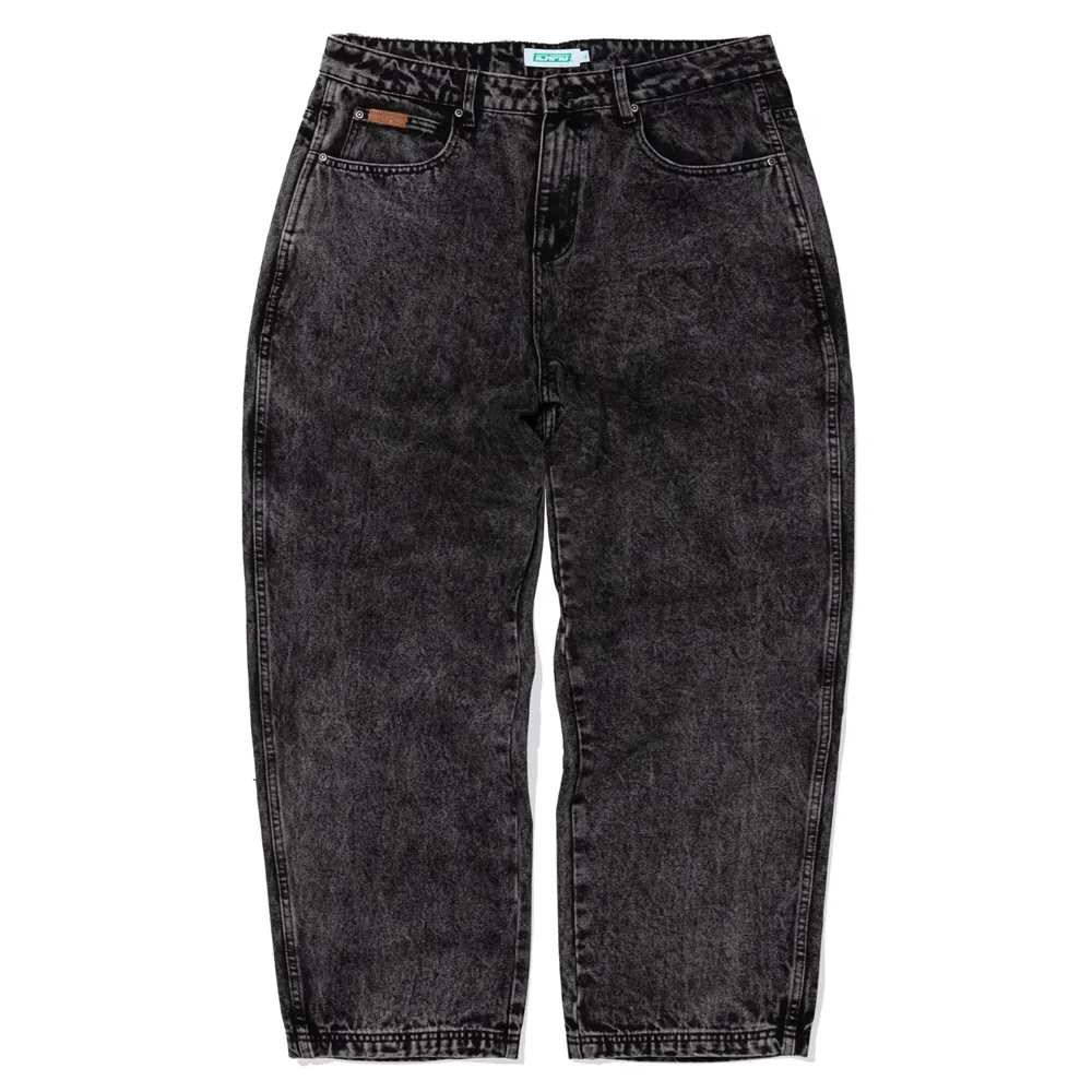 Ichpig Pigasus Washed Black Denim Jeans [Size: S]