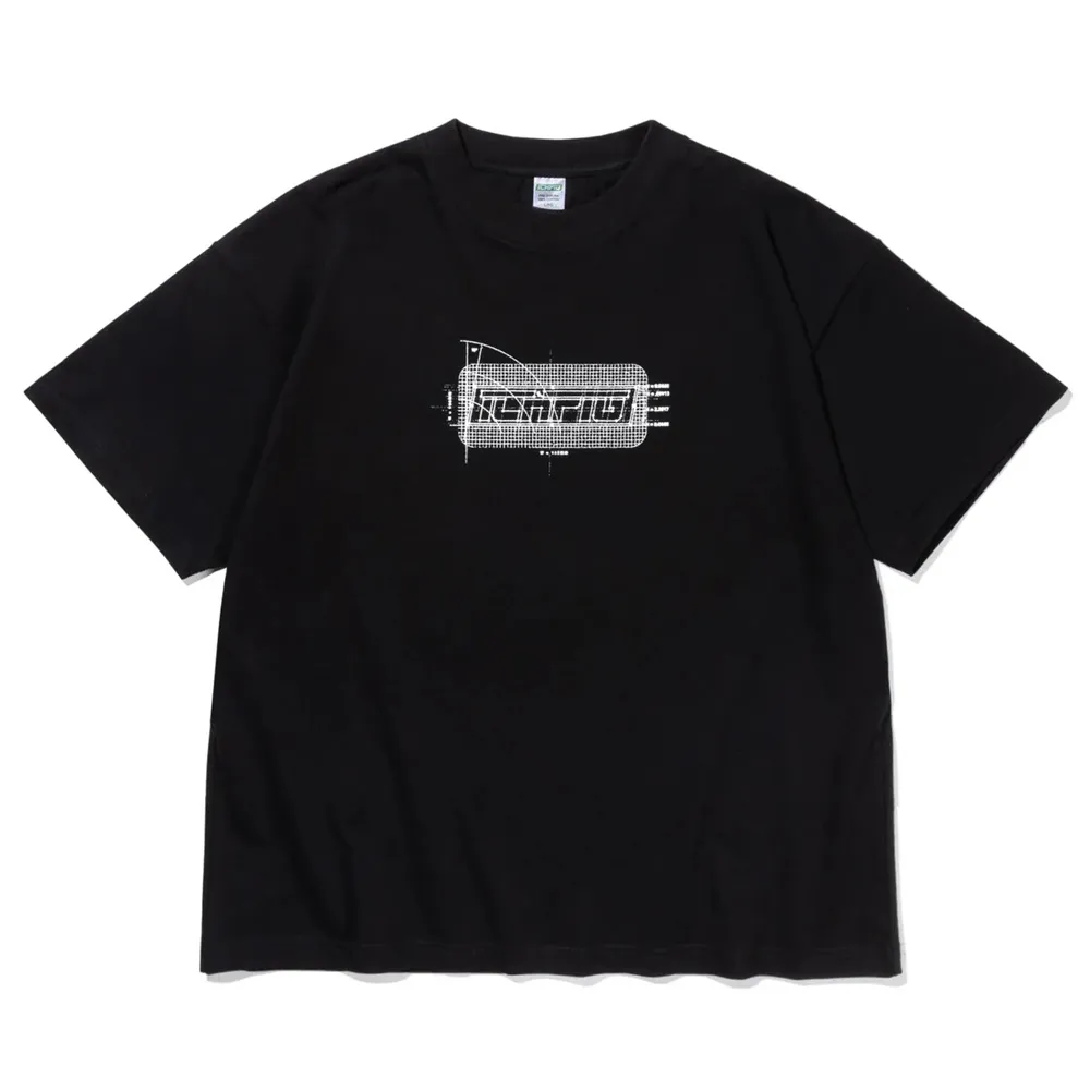 Ichpig Strike Sketch Black T-Shirt [Size: L]
